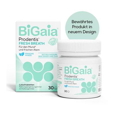 Bigaia Prodentis fresh Breath Lutschtabletten 30 St