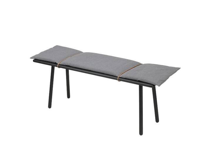 Fritz Hansen Banc Georg Chêne laqué noir