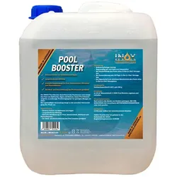 Inox Pool Booster Pooldesinfektion 5 L Wasserdesinfektion sicherer Schutz vor Bakterien und Algen, lange Wirkung