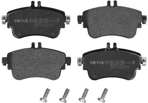 MEYLE 025 253 2619 Brake pad set