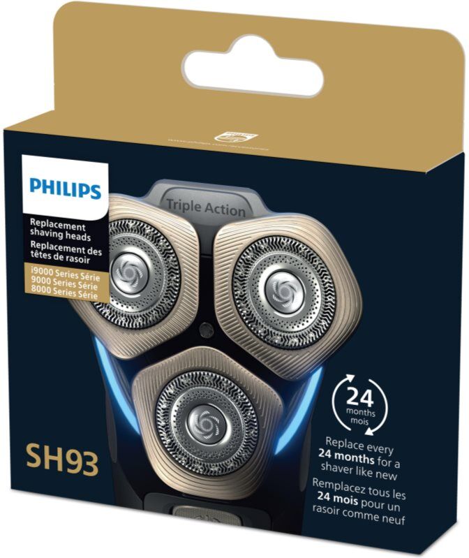 Philips Series 9000 SH93/50 têtes de rasoir de remplacement 1 pcs