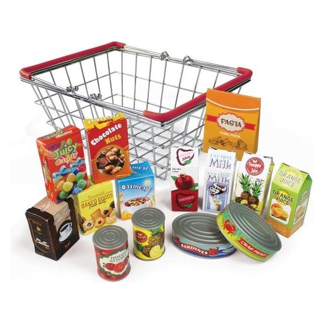 Imagetoys Magni - Metal Basket with grocery products ( 2691 ) (2691)