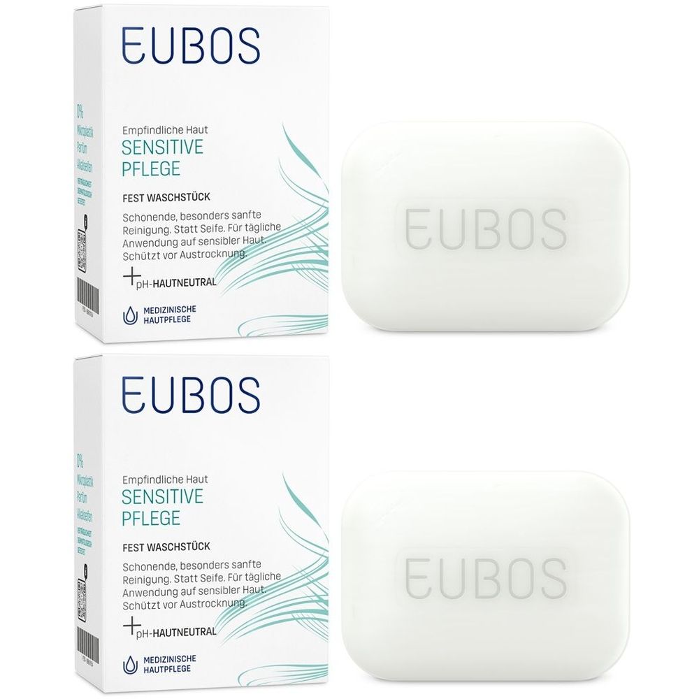 Eubos Sensitive Fest x2 2x125 g Seife