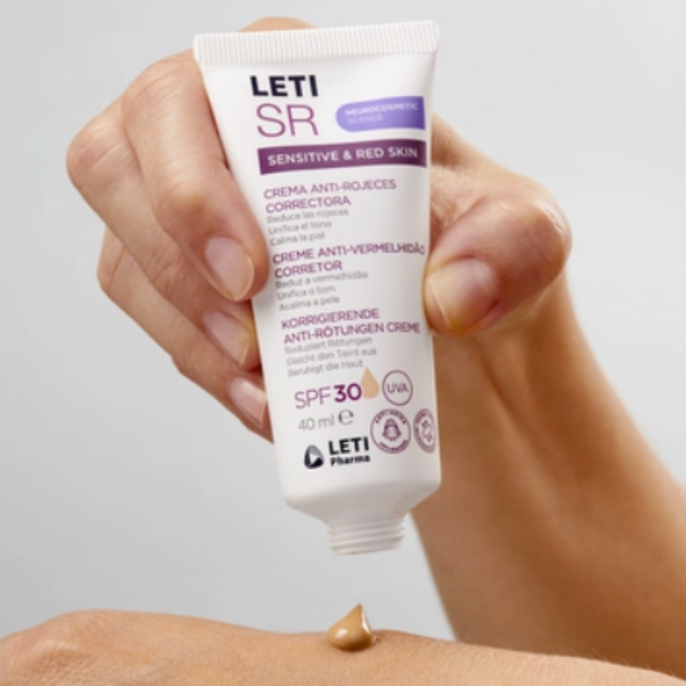 Leti sr Anti-Redness Corrective Cream Mineral SPF30 40mL Universal SPF30
