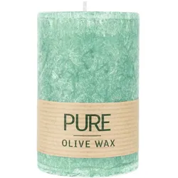 PURE Olive Wax Kerze - Smaragd 90x60