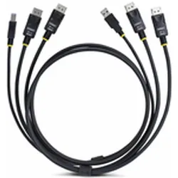 StarTech DDU1226-KVM-CABLE 1.8M DUAL-DP/USB KVM CABLE NMS NS CABL, KVM-Switch Kabel