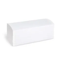 Papier-Falthandtuch (FSC Mix) Zick-Zack V-Falz 2-lagig weiß 23 x 21 cm – 3000 Stück