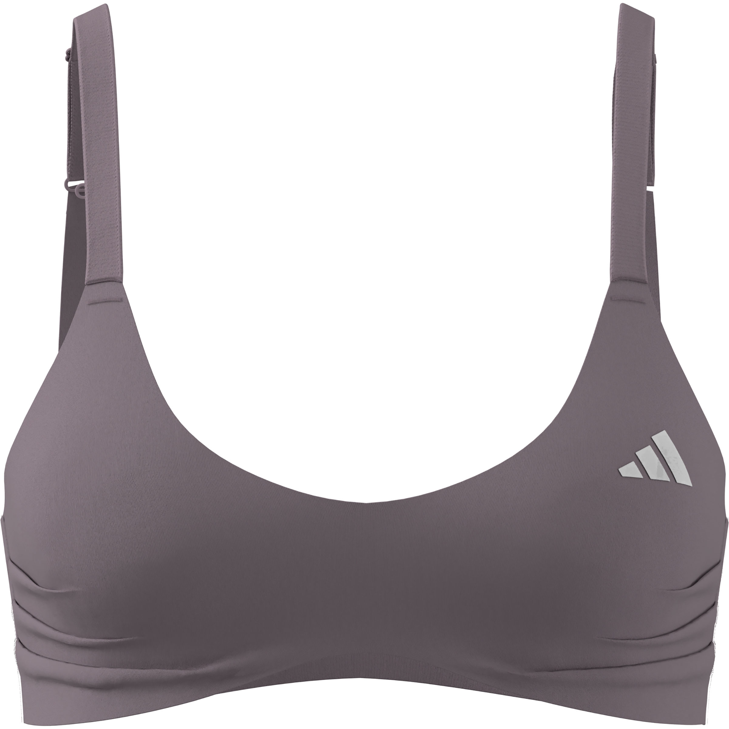 adidas Optime Essentials Light Support Sport BH Damen Sport-BHs lila Größe XS Laufen | Yoga Elastisch