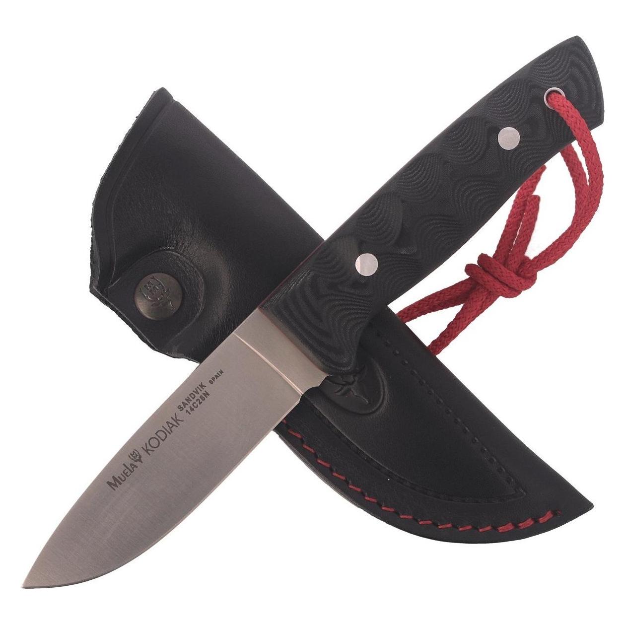Muela Full Tang Micarta Messer, Satin (55083798)
