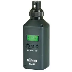 Mipro ACT-5802 2-Kanal-Empfänger mit TA-58 Stecksender, Mikrofon Zubehör
