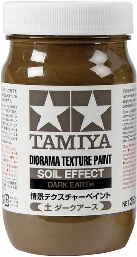 Tamiya 87121 Modellbahn-Texturfarbe Braun 250ml