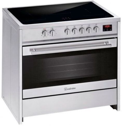Meireles Fogão de Indução  E 913 X  89x90x60 cm  5 Zonas  A  Aço inoxidável