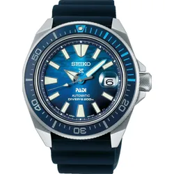 Seiko Prospex Divers Automatic 200m Samurai PADI Special Edition THE GREAT BLUE" SRPJ93K1" - Padi,blau - 43,80mm