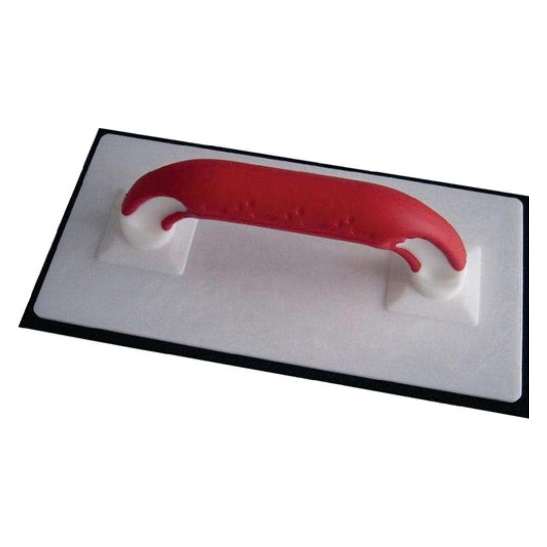 Kronen Hansa Reibebrett mit 2-K-Griff, mit Zellgummiauflage Kunststoff L280xB140xS10mm (14 cm) (74 14 28)