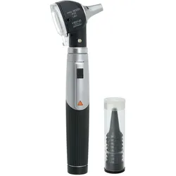 mini 3000 F.O. Otoskop 2,5 V LED schwarz mit Batteriegriff mini 3000 inkl. Batte...