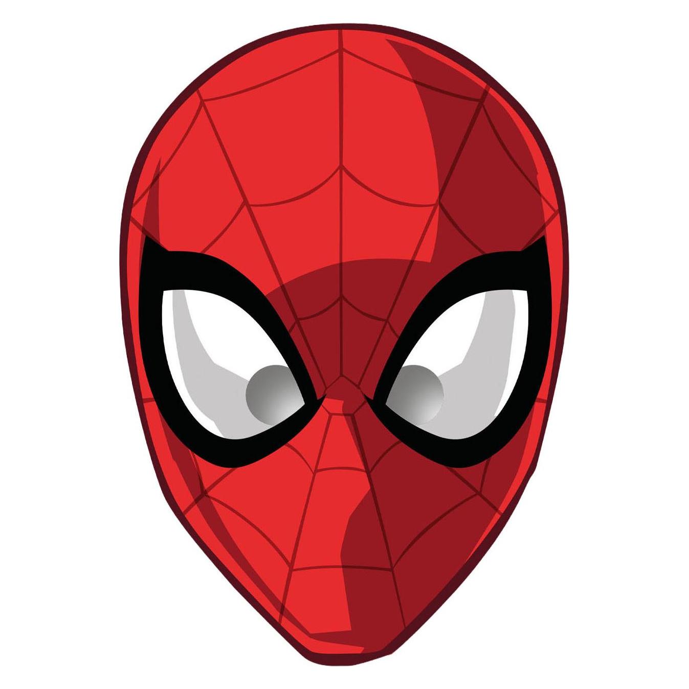 Procos Spider-Man World of Web Maske, Maske 6-teilig (68221412)