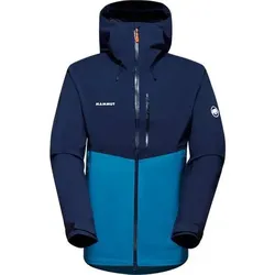 MAMMUT Herren Funktionsjacke Alto Guide HS Hooded Jacket Men, Größe S in Blau Blau