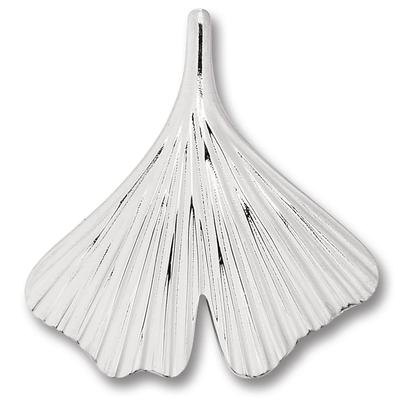 Kettenanhänger ONE ELEMENT "Ginkgoblatt Anhänger aus 925 Silber", silber, Schmuckanhänger, Damen, Silber 925 (Sterlingsilber), Kettenanhänger, Symbolische Note – harmonisch gestaltet mit Liebe zum Detail
