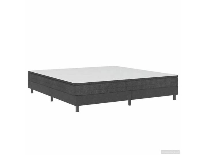 VENTE-FLASH Sommier à lattes - de lit sans matelas - gris tissu 200x200 cm -(4610287467)VIDAXL