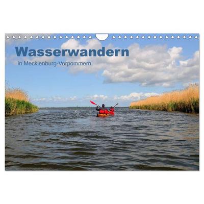Wasserwandern in Mecklenburg-Vorpommern (Wandkalender 2026 DIN A4 quer), CALVENDO Monatskalender