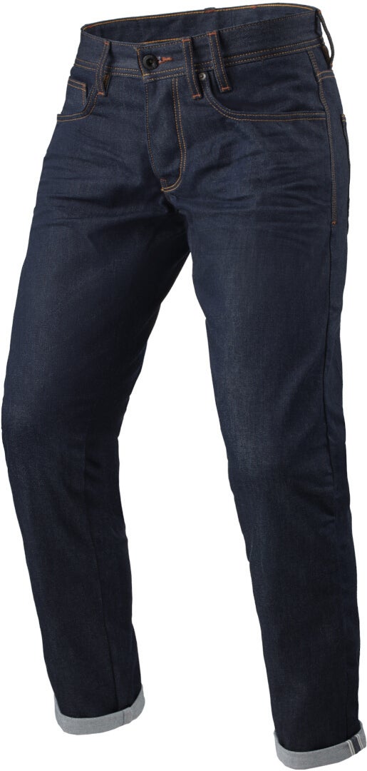 Revit Lewis Selvedge TF Motorrad Jeans FPJ060-6373-33