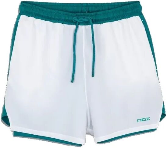 Nox Pro Shorts White/Ivy Green, L