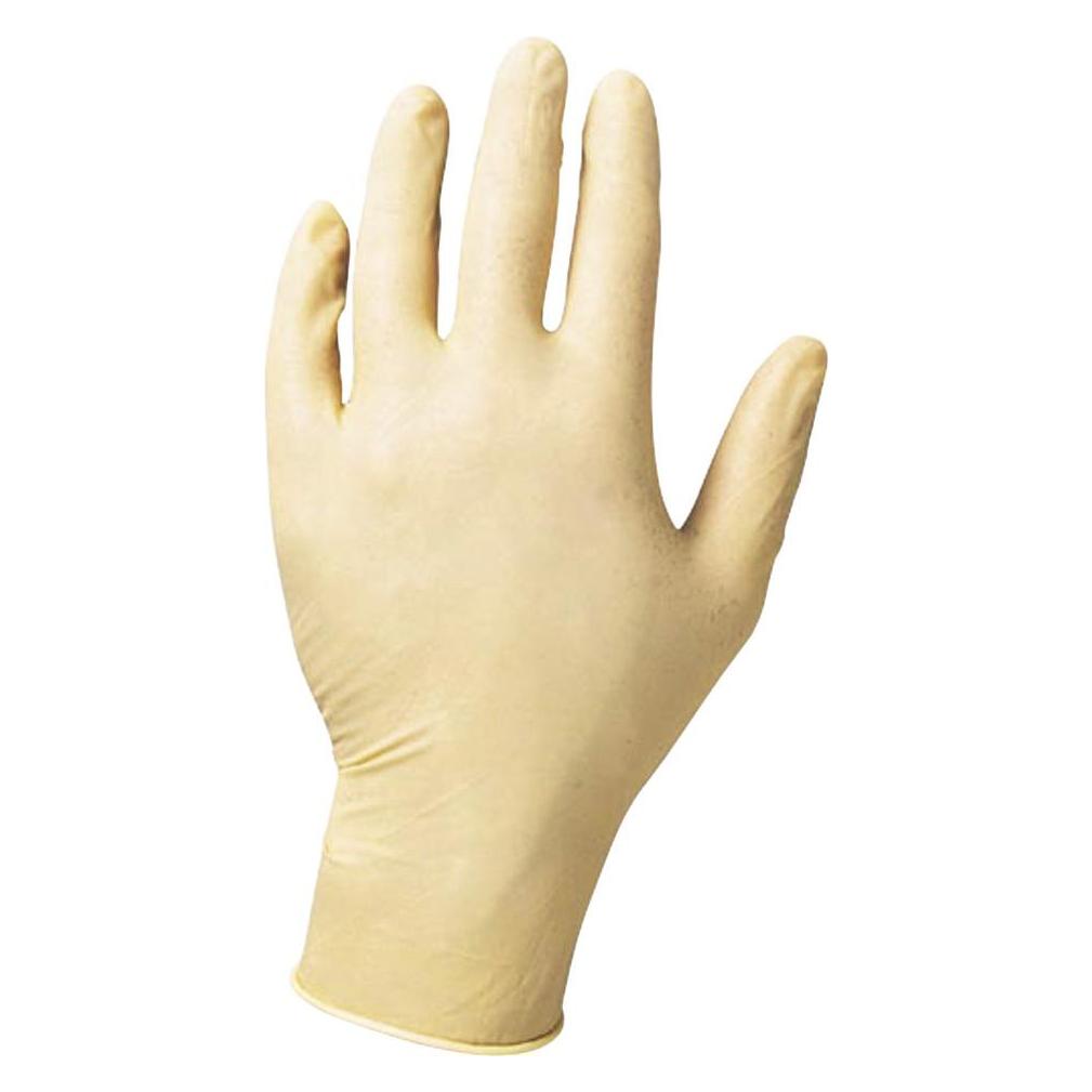 Dönges Latex-Einmalhandschuh, L, gepudert (L) (2651)