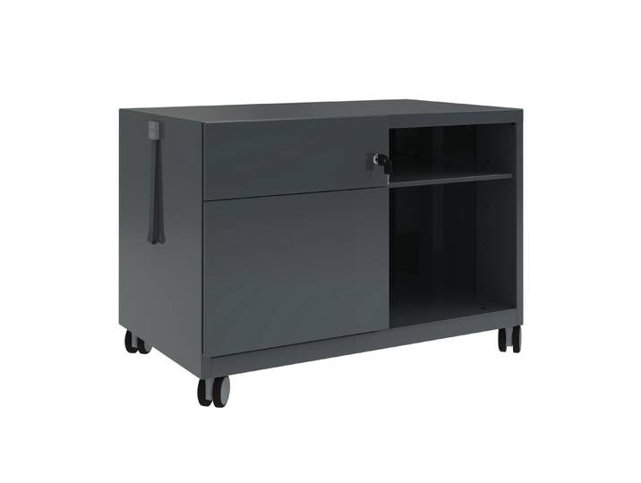 Büro Caddy Bisley Note Schublade links Anthrazit, Neu