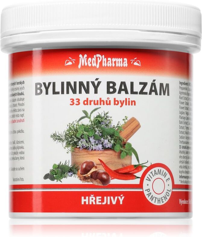 MedPharma Bylinný balzám hřejivý baume naturel conçue pour les muscles, les articulations et les ligaments 250 ml