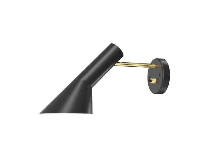 Louis Poulsen AJ Wandleuchte Festinstallation Brass-black