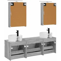 vidaXL, Badmöbelset, Badezimmer Suite