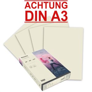 Inapa Kopierpapier tecno colors, 2100011429, A3, 80g/qm, hellchamois, 500 Blatt