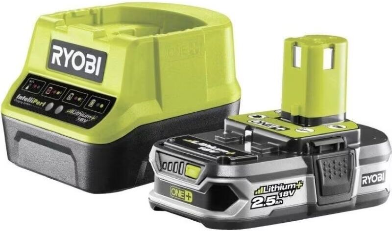 Ryobi Kit Cargador Y Batería Lithium+ 18v One+ Rc18120-125 Talla Única Unisex