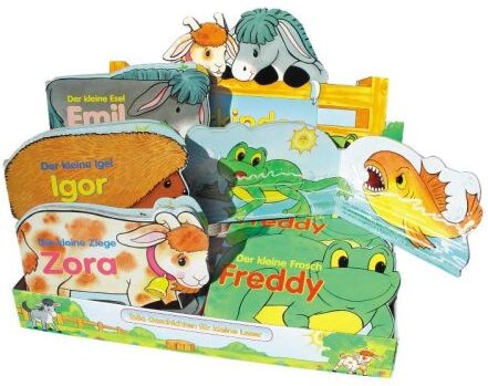 Tierkinder und ihre Freunde: Der kleine Frosch Freddy. Der kleine Igel Igor. Der kleine Esel Emil. Die kleine Ziege Zora - Preis vom 11.10.2026 03:10:56 h