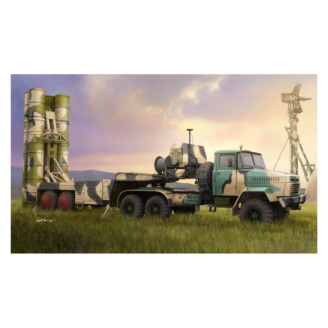 Hobby Boss Russian KrAZ-260B Trctor w. 5P85TE TEL S-300PMU (85511)