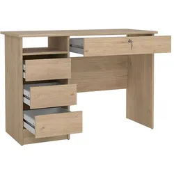 Ebuy24, Schreibtisch, Schreibtisch FunctionPlus (110 x 49 x 76 cm)