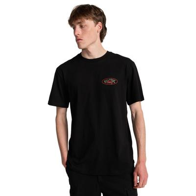 T-Shirt BILLABONG "Orbit Arch", Herren, Gr. M, schwarz, Obermaterial: 100% Baumwolle., Shirts T-Shirt