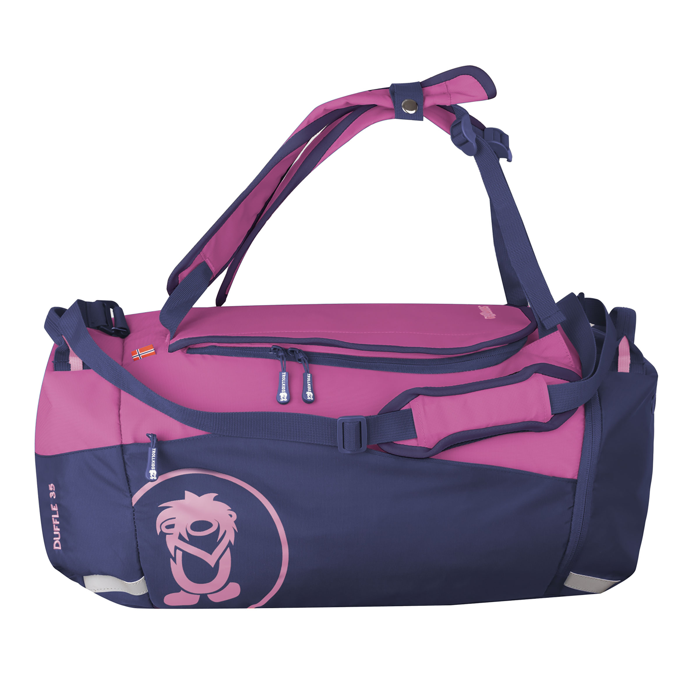 Trollkids Duffle Reisetasche Kinder Reisetasche lila Größe 35L