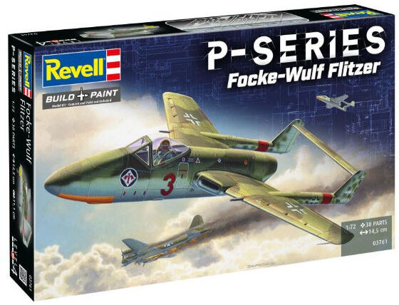 Maquette Avion de guerre Focke Wulf TL Hunter "Flitzer" Série P Echelle 1:72 Level 4 - Revell
