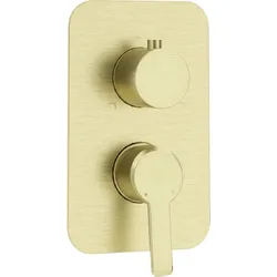 Neuesbad Serie 200 Smart-Box-Komponenten, Gold gebürstet NB1DEBXYRQAM1