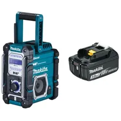 Makita Akku-Baustellenradio DMR112 inkl. 18 V / 3,0 Ah Akku