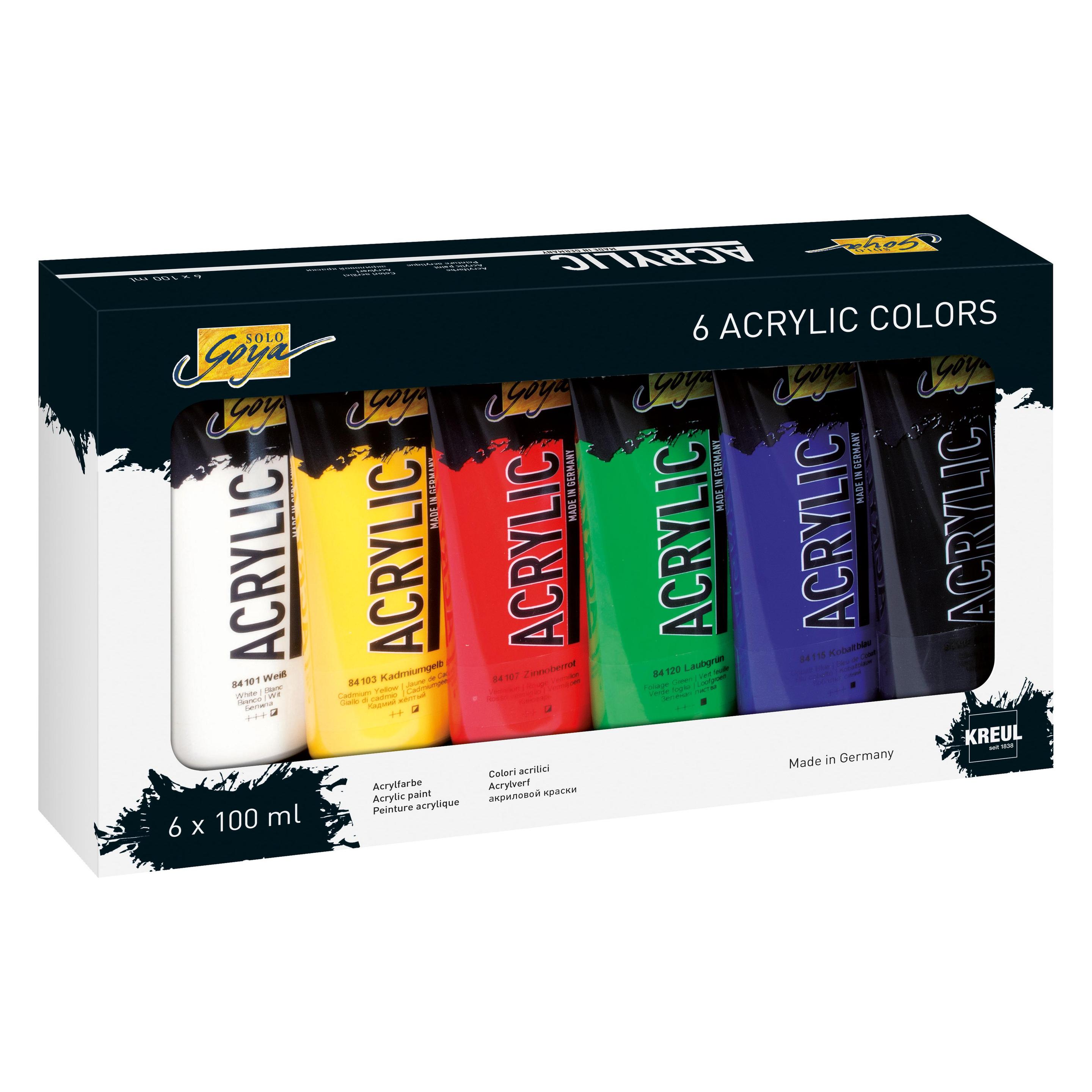 Kreul Acrylic Tuben Set (600 ml) (84160)