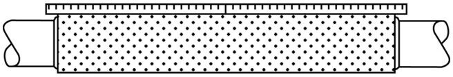 Hellermann Tyton Manchon de réparation RMS 76-22 noir 500 (450-20021)