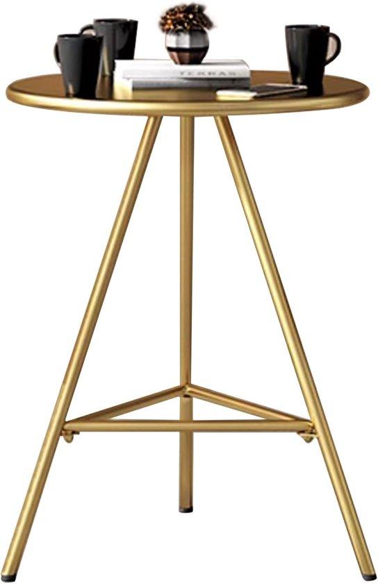 Runde Bartafel Hochwertiger Metallrahmen Goud - Vielseitig Einsetzbar