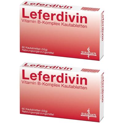 Leferdivin Vitamin B Komplex Kautablette 2x 2x60 St Kautabletten