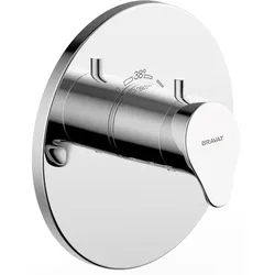 Bravat Palma Fertigset Brausethermostat 3516082 Thermostat, chrom