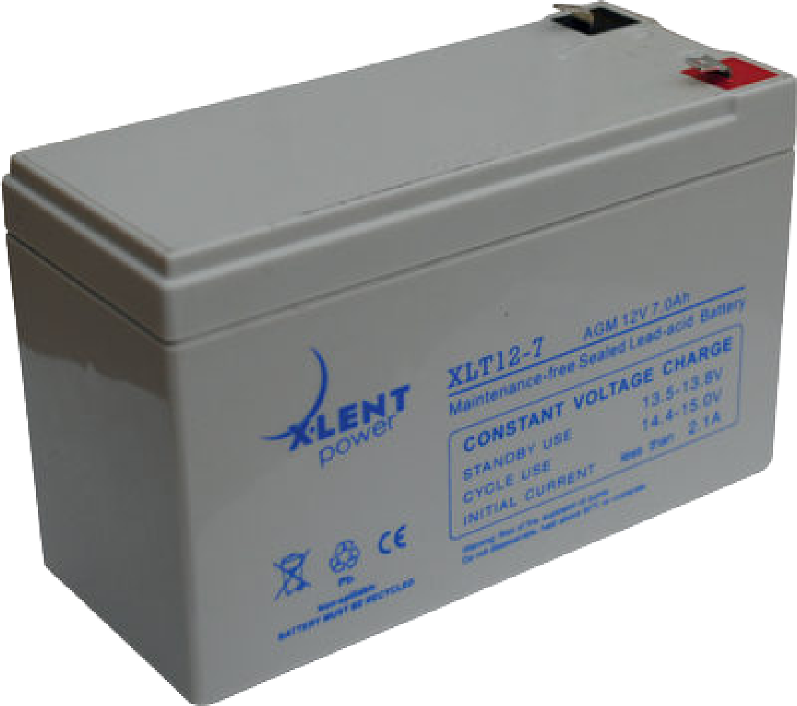 Copiax Backup-Batteri 12 V / 7 Ah Med En Livslängd På 3-5 År