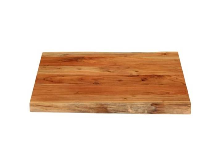 KTHLBRH Tischplatte 60 x 60 x 3,8 cm, quadratisch, Akazienholz, lebendige Massives Akazienholz, glatte Oberfläche, leicht zu reinigen, für Bar oder Service