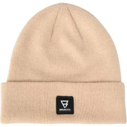 BRUNOTTI Herren Mütze Tignes Uni Beanie, Größe ONE SIZE in Braun Braun