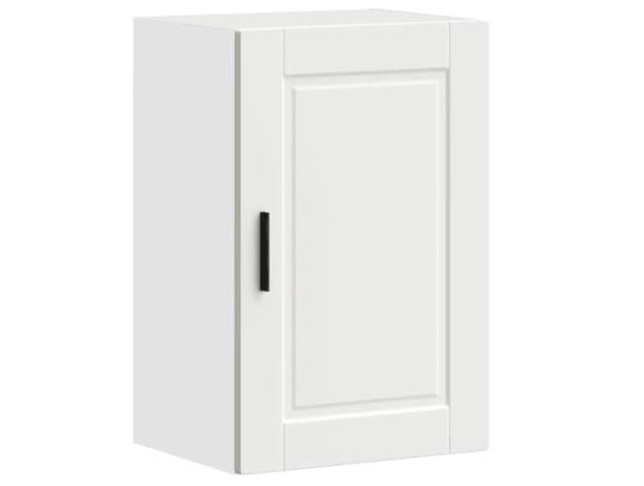 Helloshop26 Wandschrank für Küche, zeitgenössisch, praktische Aufbewahrung, 40 x 31 x 60 cm, aus Holz, weiß, 02_0050332